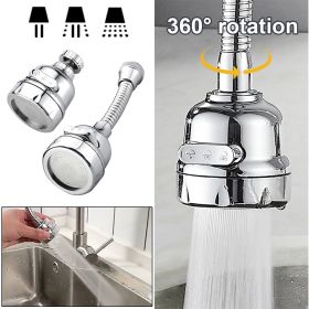 Kitchen Faucet Sprayer 360Â° Rotating Splashproof Booster Shower Filter Kitchen Water Filter Bathroom Shower Head Water Saver