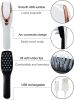 Electric Scalp Massager;  Hair Massage Brush;  Massage Comb w/ Soft Rubber