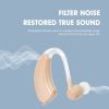 Cheap Batteries Beige Hearing Aid Hot Sale Cic Ear Hearing For The Deaf Elderly Sound Amplifier With Ainc Air A675 Battery