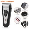 Men Electric Shaver USB Rechargeable Cordless Hair Trimmer Clipper Razor Beard Shaving Machine for Wet Dry Use