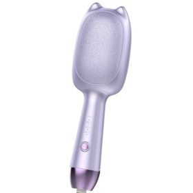 Hair Curling Wands With Anion; 320Â°F; 356Â°F; 392Â°F; 60 Minute Timed Shutdown; 3 Gear Temperature Regulation (Color: Purple)