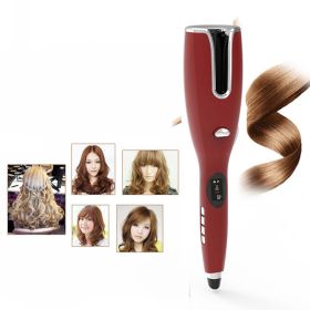 Go Curly USB Charged Automatic Hair Curler (Color: Red)